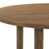 Crestmore 5-piece 46-inch Round Wood Dining Table Set Walnut