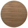 Crestmore 46-inch Round Wood Dining Table Walnut