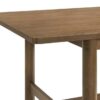 Crestmore 5-piece Rectangular Dining Table Set Walnut