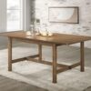 Crestmore 71-inch Rectangular Wood Dining Table Walnut