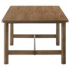 Crestmore 71-inch Rectangular Wood Dining Table Walnut
