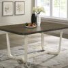 Biloxi 71-inch Rectangular Wood Dining Table Greyish Brown