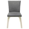 Biloxi Upholstered Dining Side Chair Grey (Set of 2)