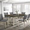 Biloxi Upholstered Dining Side Chair Grey (Set of 2)