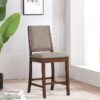 Patterson Upholstered Counter Chair Mango Oak (Set of 2)