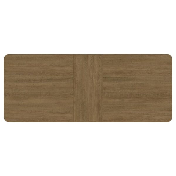 Arini 7-piece Extension Leaf Dining Table Set Sand Wash and Black