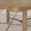 Arini 104-inch Extension Leaf Dining Table Sand Wash