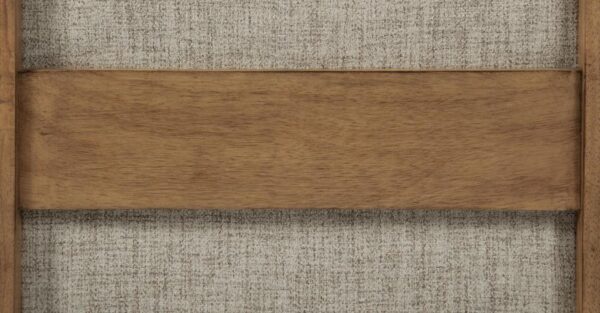 Bruner Upholstered Side Chair Natural Brown (Set of 2)