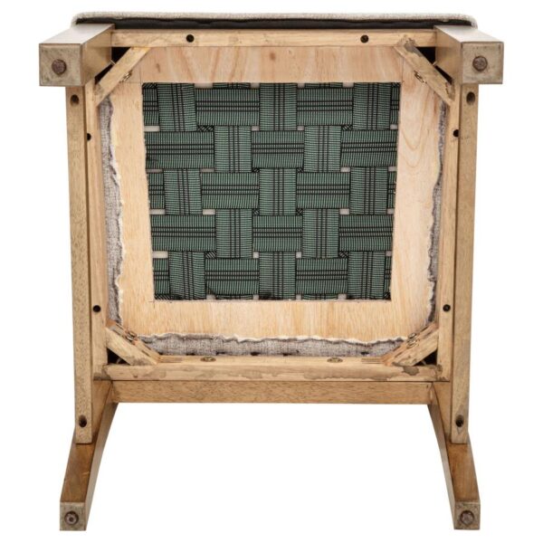 Bruner Upholstered Side Chair Natural Brown (Set of 2)