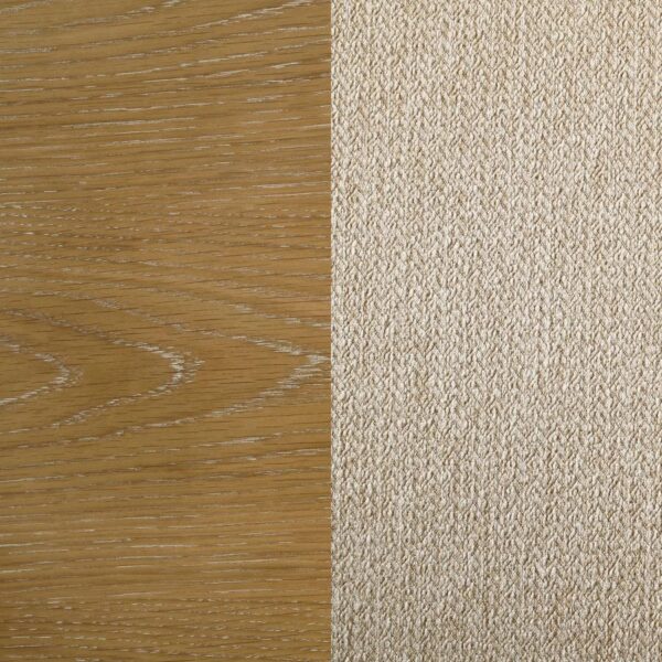 Danvers 5-piece Dining Table Set Brown Oak and Latte