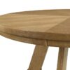 Danvers Round 54-inch Wood Dining Table Brown Oak