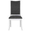 Judd Upholstered Dining Side Chair Pearl White (Set of 2)
