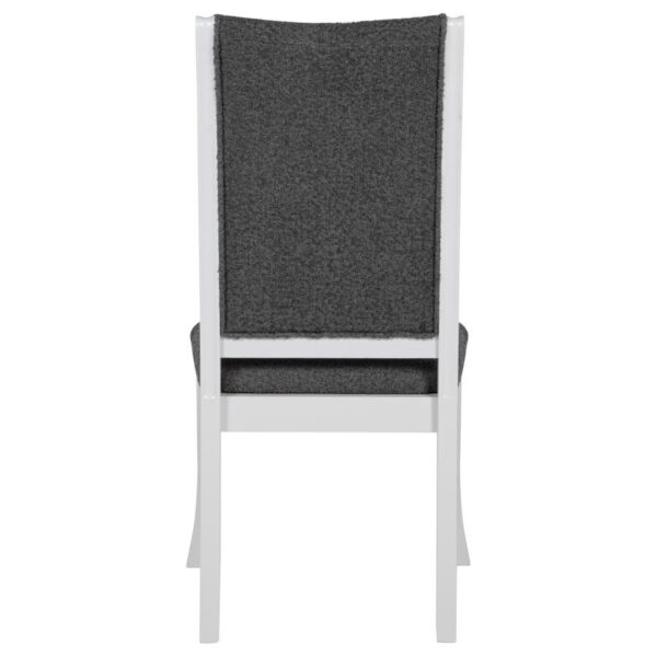 Judd Upholstered Dining Side Chair Pearl White (Set of 2)