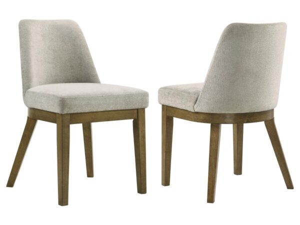 Castlewood Upholstered Side Chair Light Tan (Set of 2)