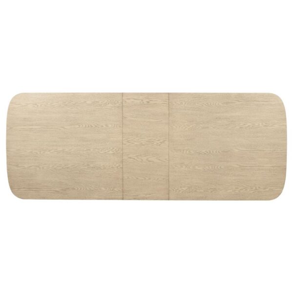 Kailani 7-piece Rectangular Wood Dining Table Set Beige Oak