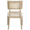 Kailani Rattan Cane Dining Side Chair Beige Oak (Set of 2)