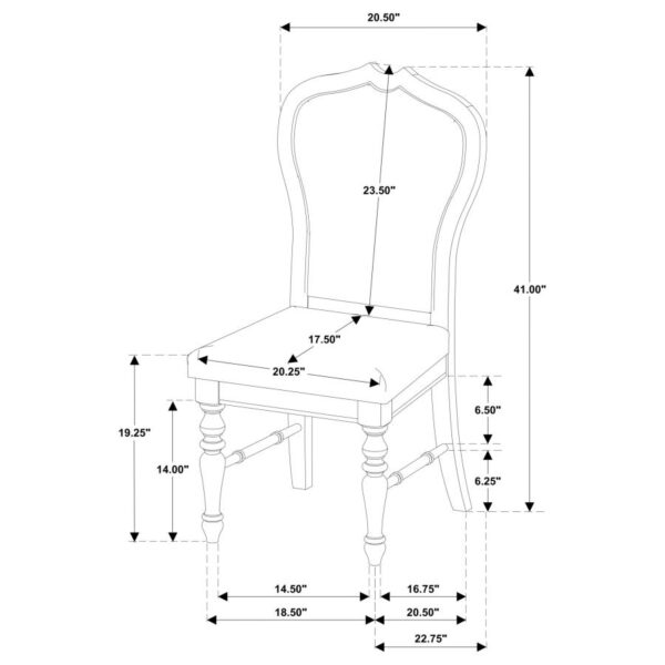 Landon 7-piece 60-inch Round Dining Table Set Rich Brown