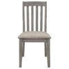 Nogales Wood Dining Side Chair Coastal Grey (Set of 2)