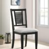Appleton Wood Dining Side Chair Washed Black (Set of 2)