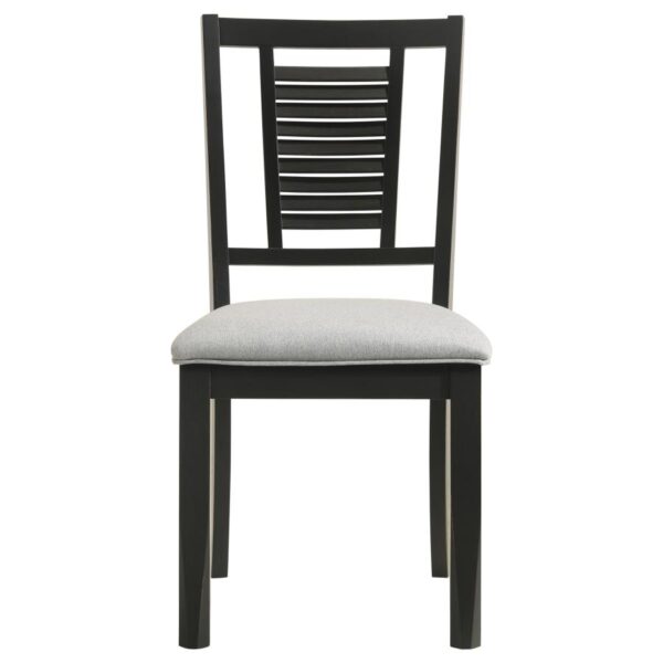 Appleton Wood Dining Side Chair Washed Black (Set of 2)