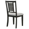 Appleton Wood Dining Side Chair Washed Black (Set of 2)