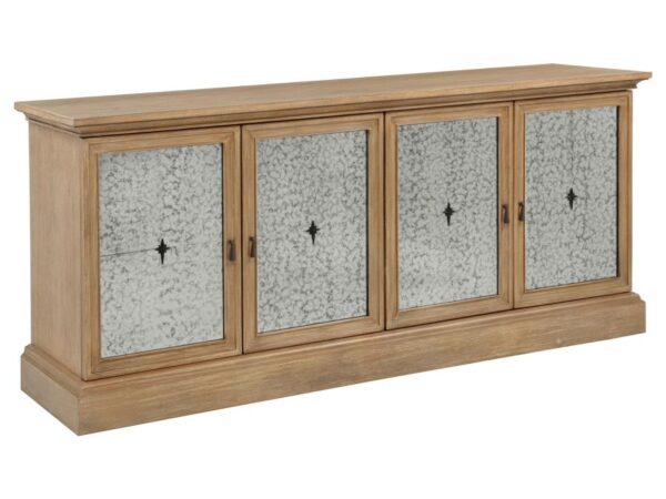 Brockway 4-door Dining Sideboard Buffet Cabinet Barley Brown