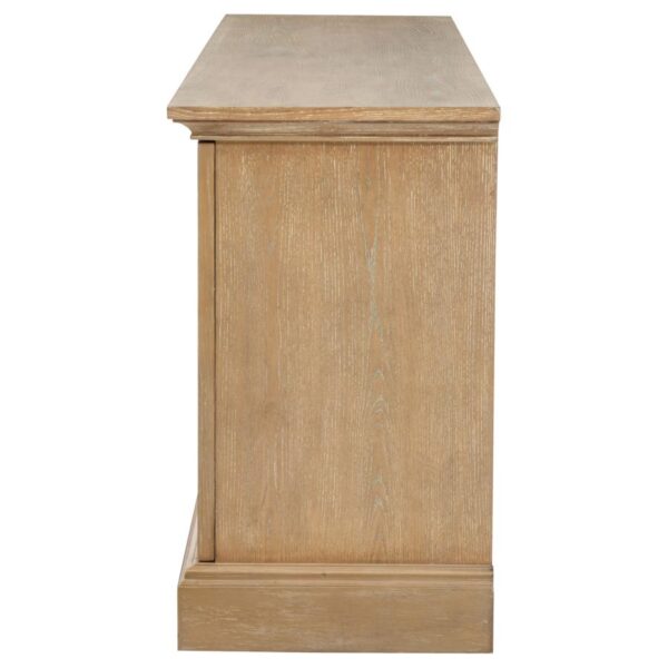 Brockway 4-door Dining Sideboard Buffet Cabinet Barley Brown