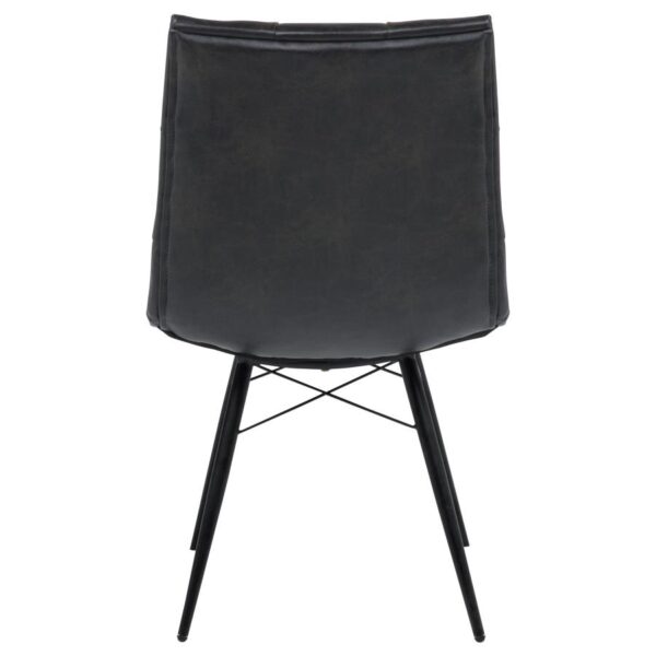 Aiken Upholstered Dining Side Chair Charcoal (Set of 4)