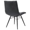 Aiken Upholstered Dining Side Chair Charcoal (Set of 4)
