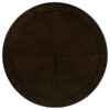 Twyla 60-inch Round Dining Table with Drawer Dark Cocoa