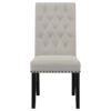 Alana Velvet Upholstered Dining Side Chair Sand (Set of 2)