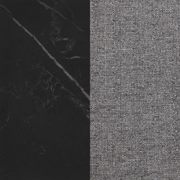 Smith 7-piece Rectangular Ceramic Top Dining Table Set Black