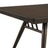 Wes Rectangular 80-inch Wood Dining Table Dark Walnut