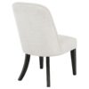 Leandro Upholstered Dining Side Chair Cream (Set of 2)