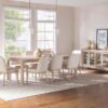 Solano 90-inch Extension Dining Table Weathered Mango