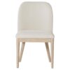 Solano Upholstered Dining Side Chair Beige (Set of 2)