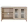 Solano Sliding Door Dining Sideboard Server Weathered Mango