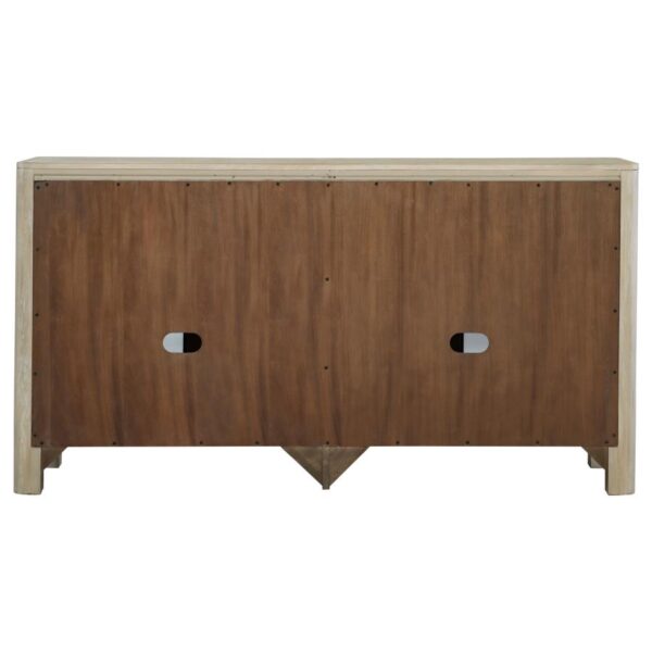 Solano Sliding Door Dining Sideboard Server Weathered Mango