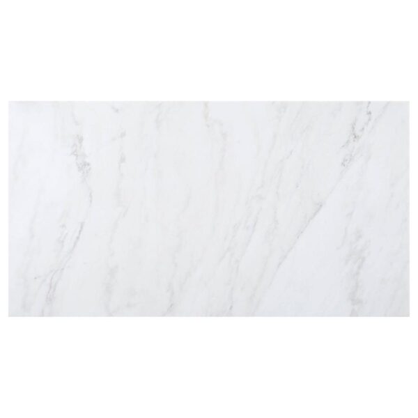 Sherry 7-piece Rectangular Marble Top Dining Table Set Grey