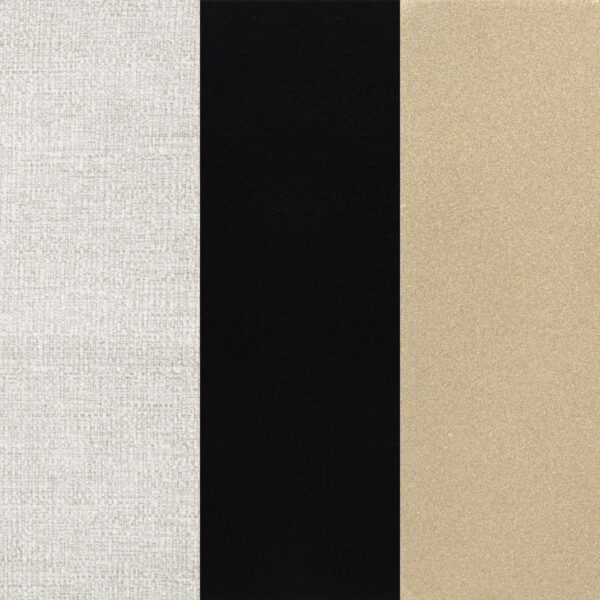 Tina Fabric Upholstered Counter Chair Beige (Set of 2)