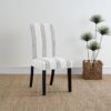 Herran Upholstered Dining Side Chair Beige (Set of 2)