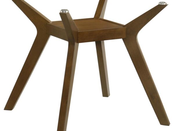 Paxton Square Wood Dining Table Base Brown