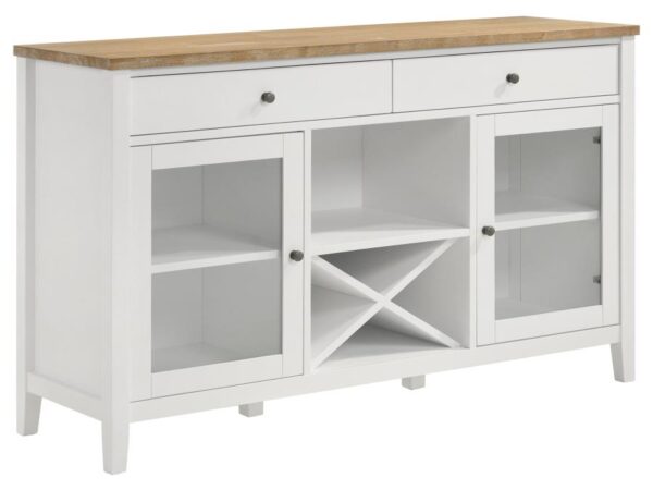 Hollis 2-door Dining Sideboard Buffet Storage Cabinet White