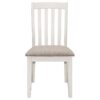Nogales Wood Dining Side Chair Off White (Set of 2)