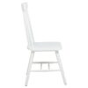 Andrews Windsor Spindle Back Dining Side Chair White (Set of 2)