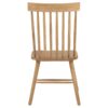 Andrews Windsor Spindle Back Dining Side Chair Light Ash (Set of 2)