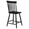 Andrews Windsor Counter Height Dining Side Chair Black (Set of 2)