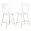 Andrews Windsor Counter Height Dining Side Chair White (Set of 2)