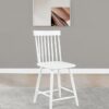 Andrews Windsor Counter Height Dining Side Chair White (Set of 2)
