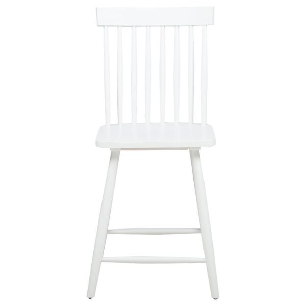 Andrews Windsor Counter Height Dining Side Chair White (Set of 2)
